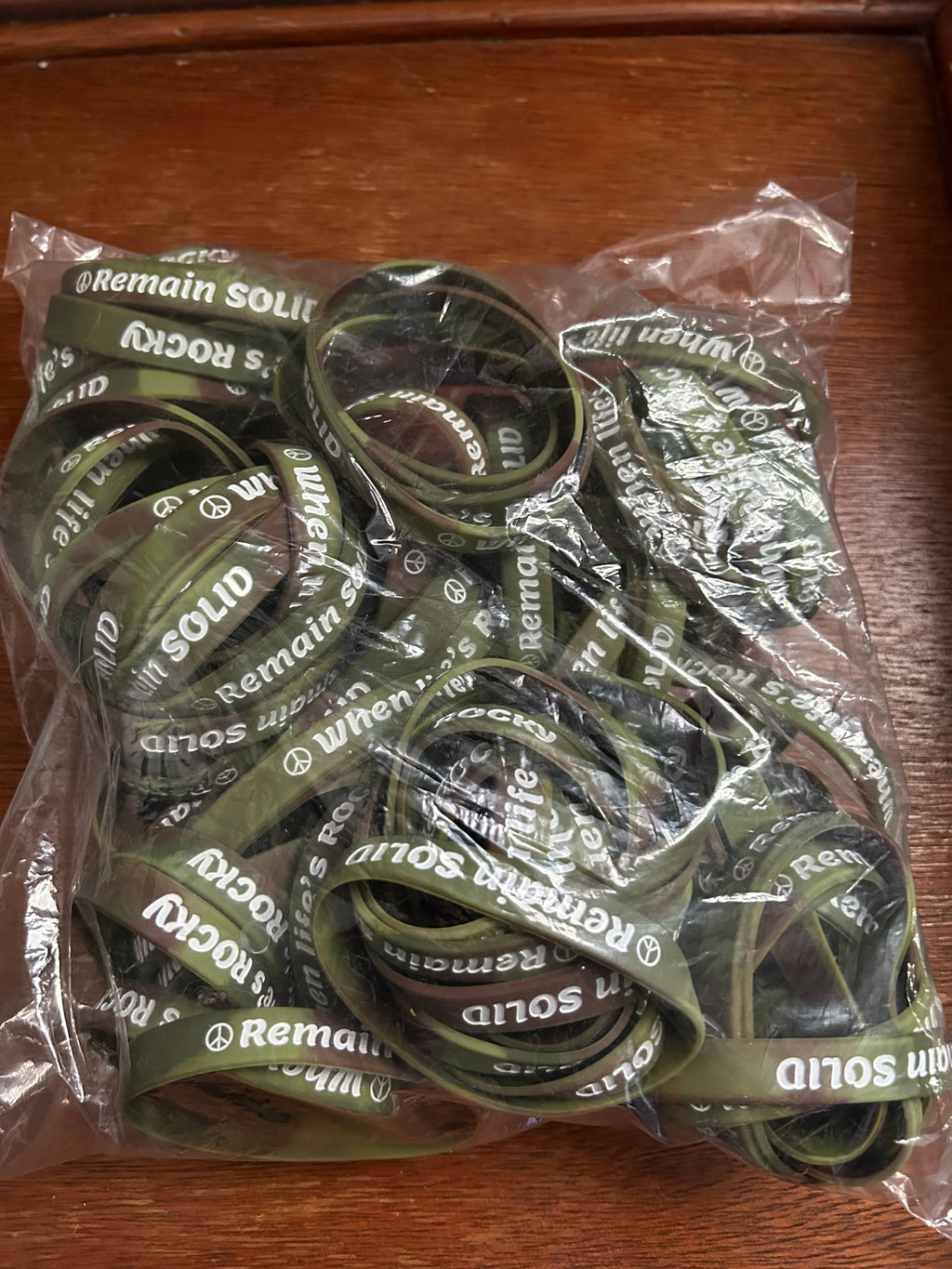 Remain Solid Wristband