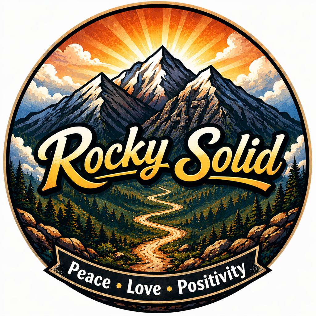 Rocky Solid 3” vinyl stickers